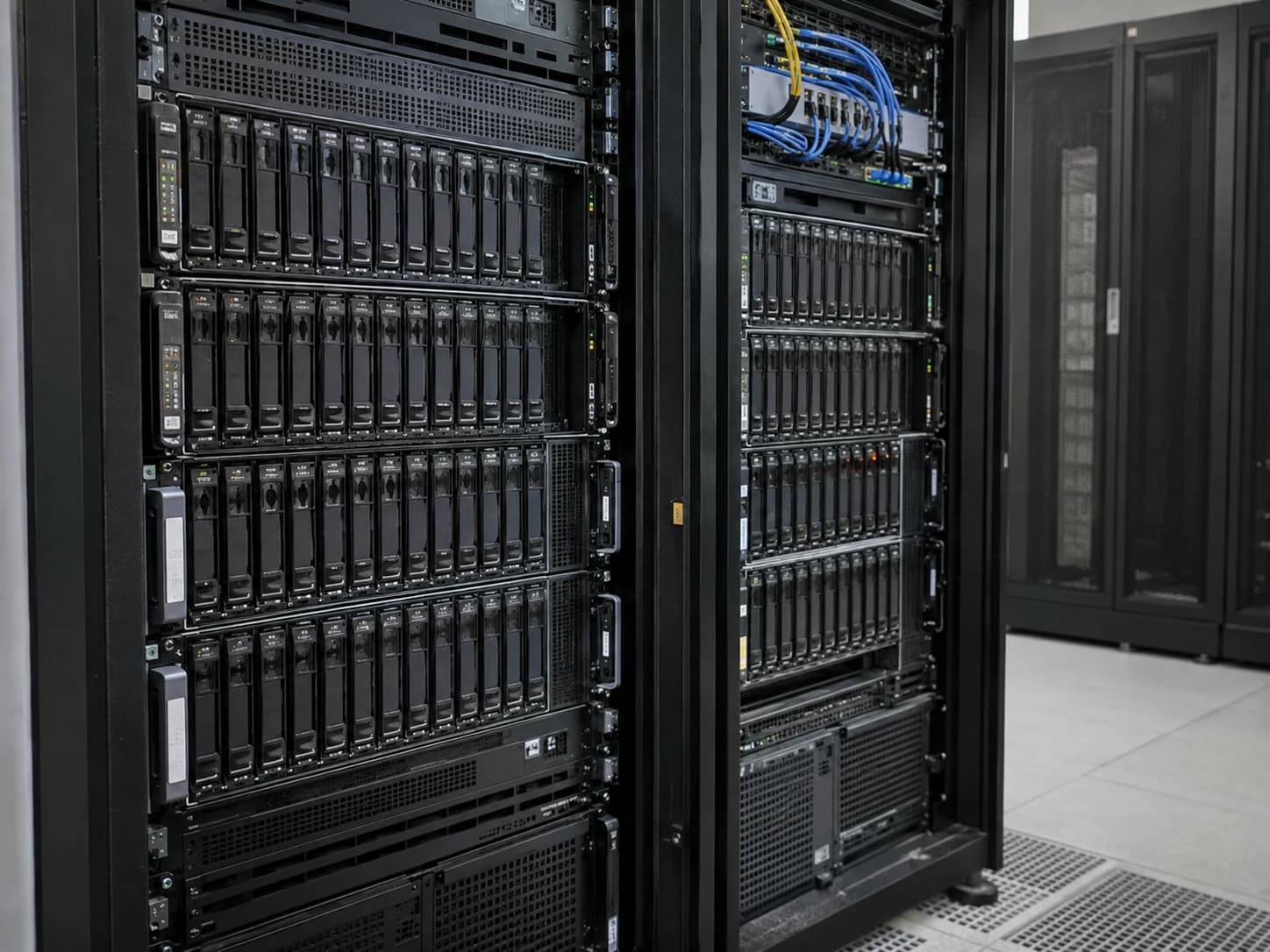 Enterprise storage arrays with removable disk drive bays